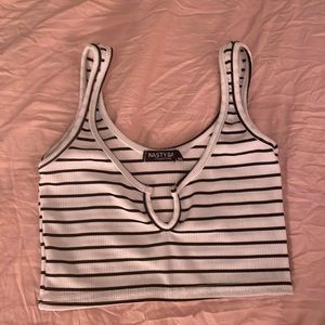 Nasty Gal Mini Striped Tank Top